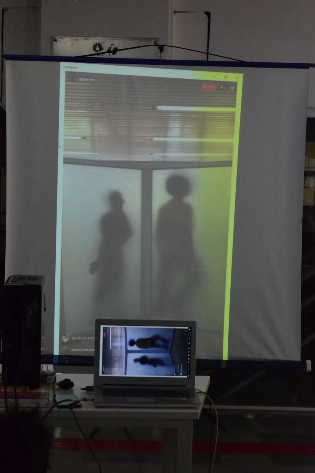 Imagem 1 para o projeto Videodança vertical: edição em tempo real